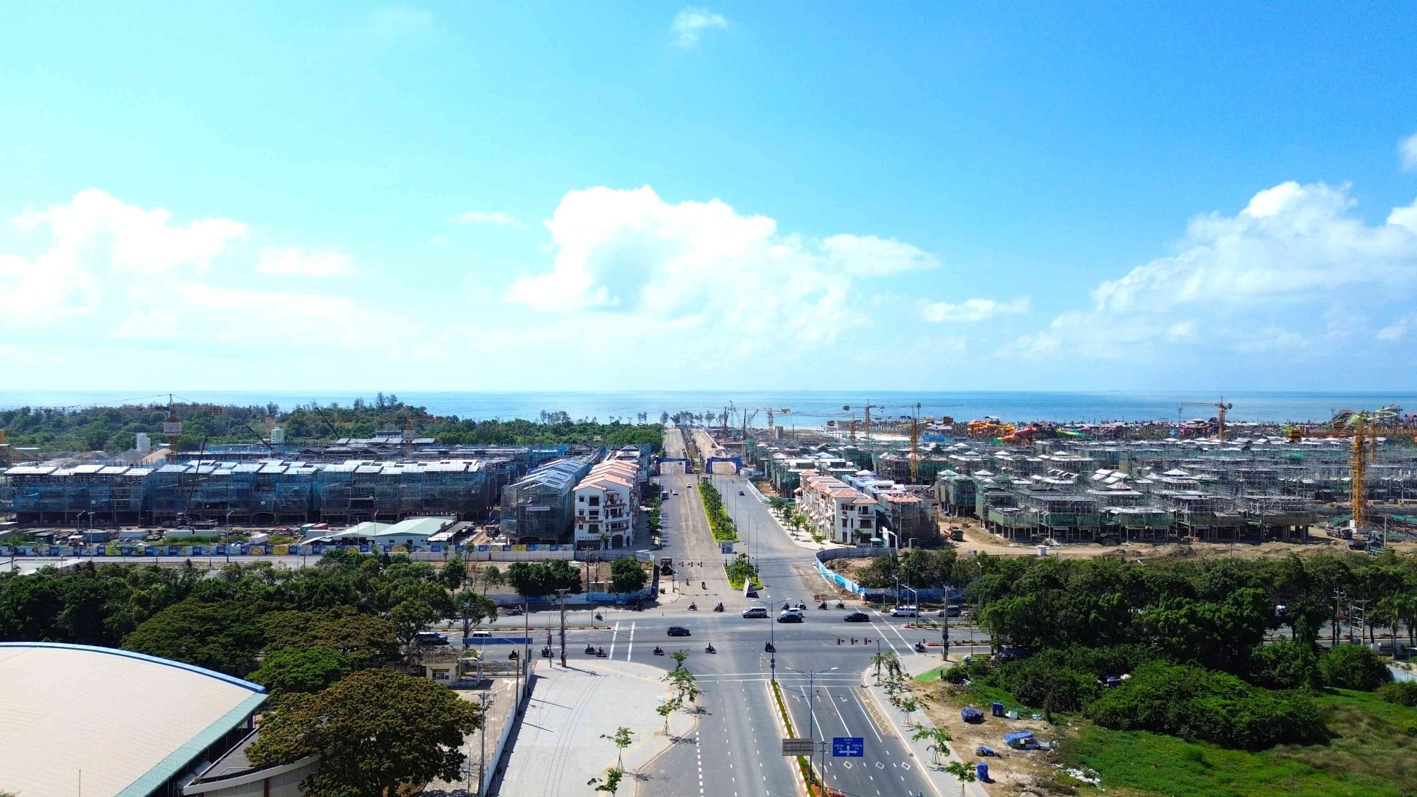 Toàn cảnh dự án Blanca City Vũng Tàu từ trên cao