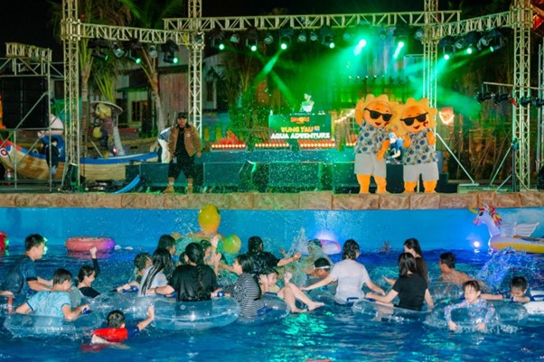 Không khí sôi động tại Blanca City Vũng Tàu