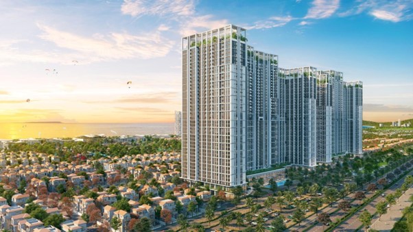 Phối cảnh tổ hợp căn hộ Beacon Tower Blanca City Vũng Tàu